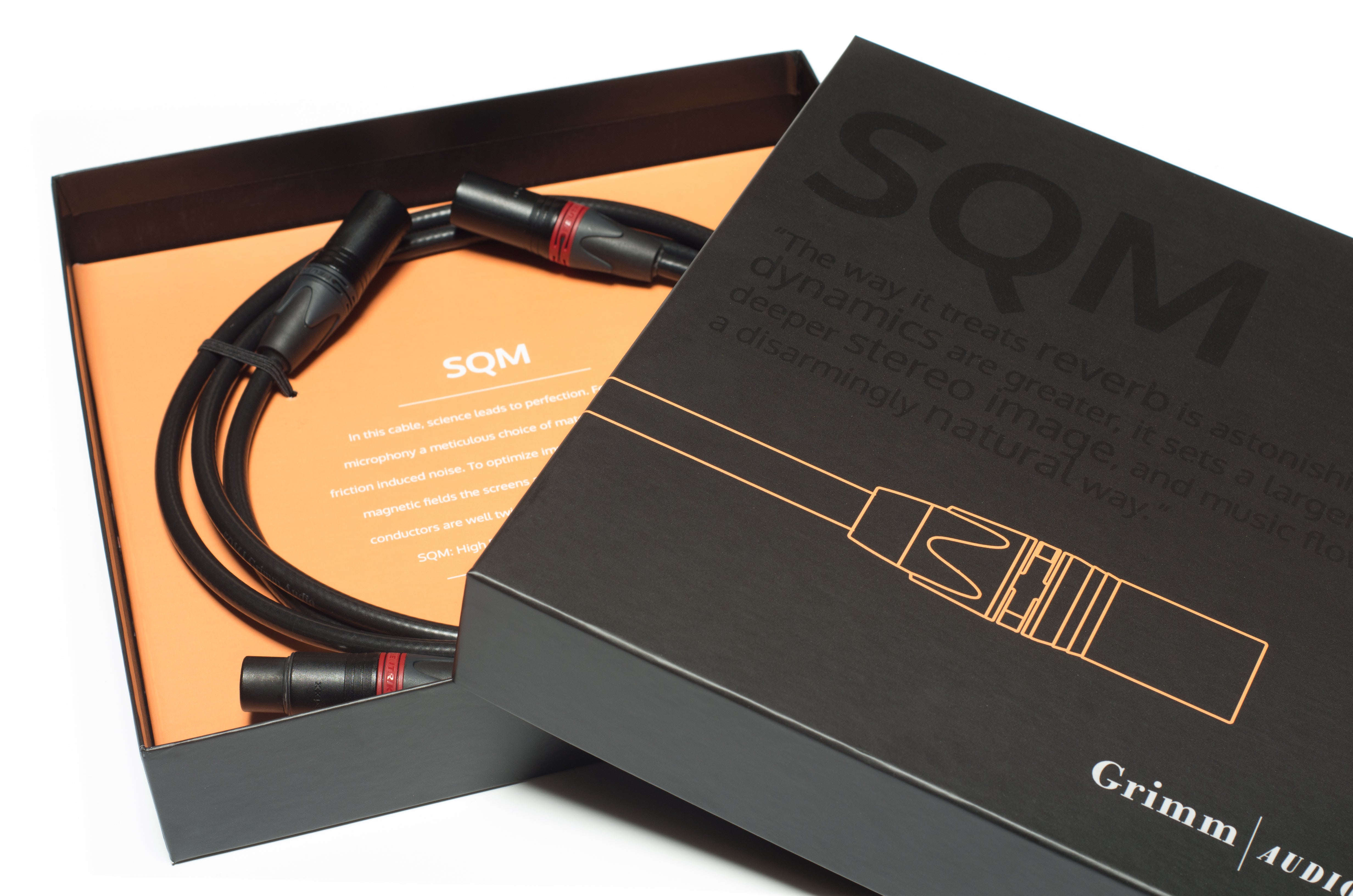 SQM XLR interconnect cable