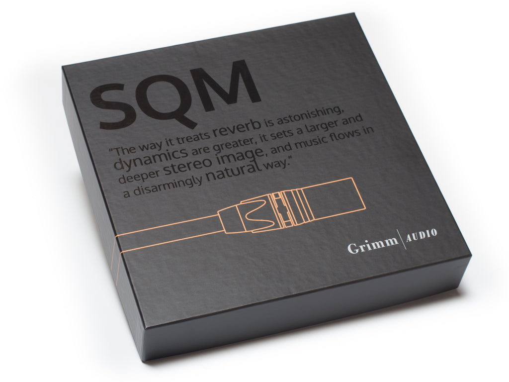 SQM XLR interconnect cable